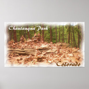 Chautauqua Park Colorado poster