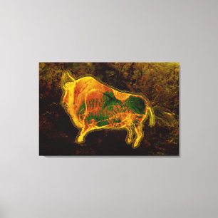 Chauvet Bison Canvas Print