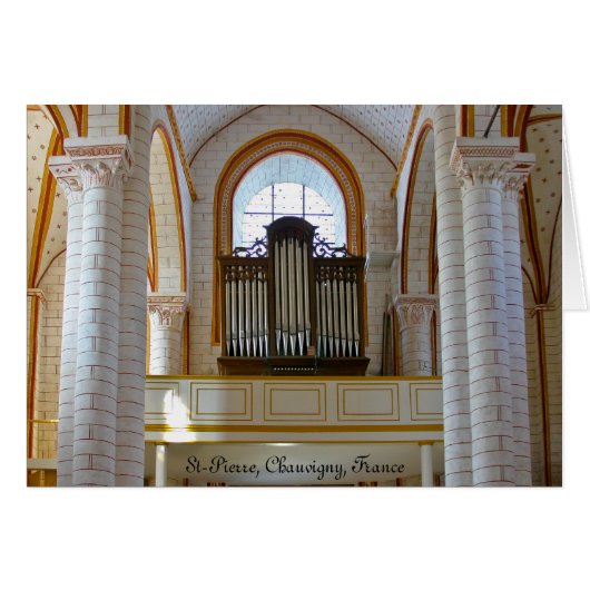 Chauvigny Church, France Cards (Front Horizontal)