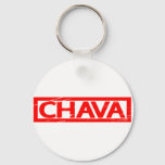 Chava Stamp Keychain