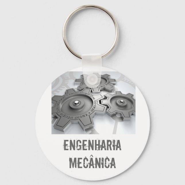 CHAVEIRO ENGENHARIA MECÂNICA KEYCHAIN (Front)