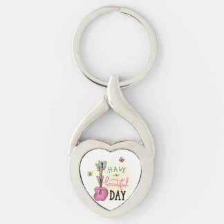Chaveiro Have a Beautiful Day Keychain
