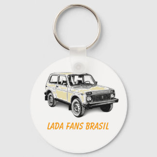 CHAVEIRO LADA FANS BRASIL KEYCHAIN