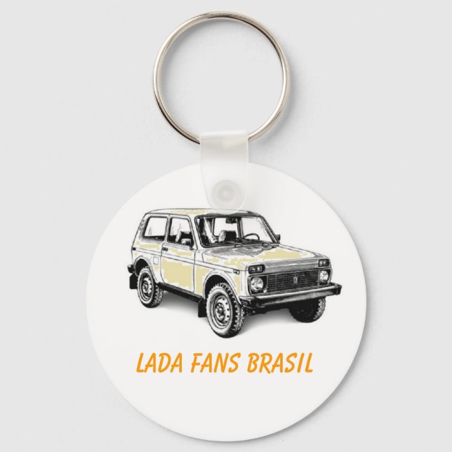 CHAVEIRO LADA FANS BRASIL KEYCHAIN (Front)
