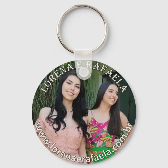 Chaveiro Lorena e Rafaela 02 Keychain (Front)
