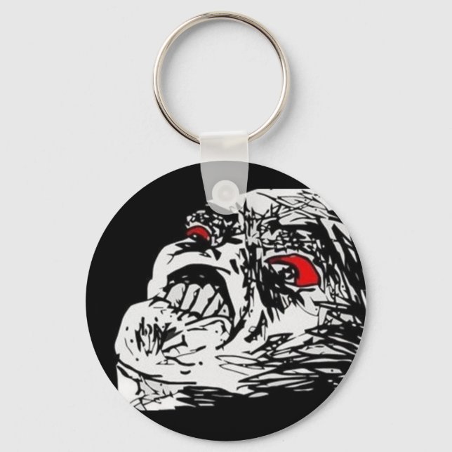 Chaveiro Meme Preto Keychain (Front)