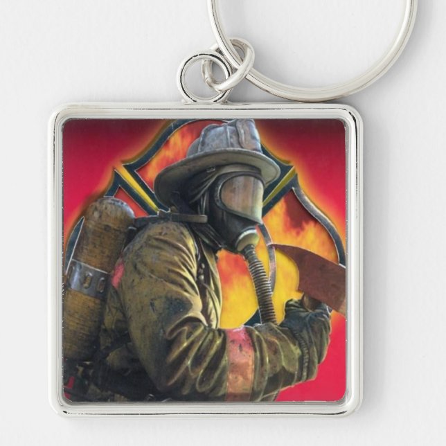 Chaveiro premium Fireman Keychain (Front)