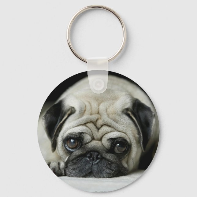 Chaveiro Pug Keychain (Front)