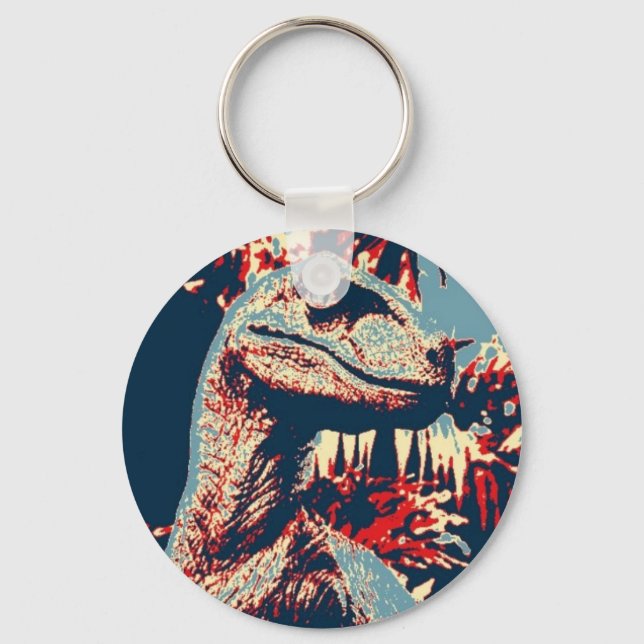 Chaveiro Velociraptor Keychain (Front)