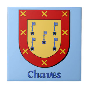 Chaves Family Shield Tile