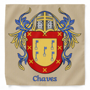 Chaves Historical Coat of Arms Bandana