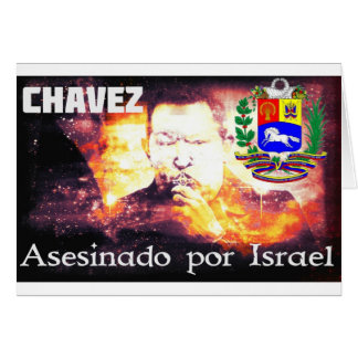 Chavez Asesinado por Israel Cards