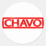Chavo Stamp Classic Round Sticker