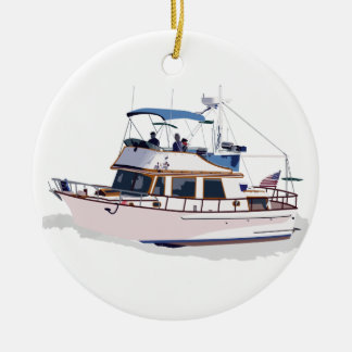 CHB DIESEL TRAWLER CERAMIC ORNAMENT