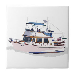CHB DIESEL TRAWLER CERAMIC TILE