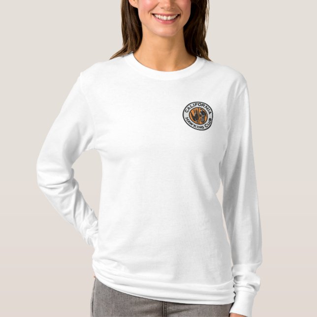 CHC Logo Embroidered Embroidered Long Sleeve T-Shirt (Front)
