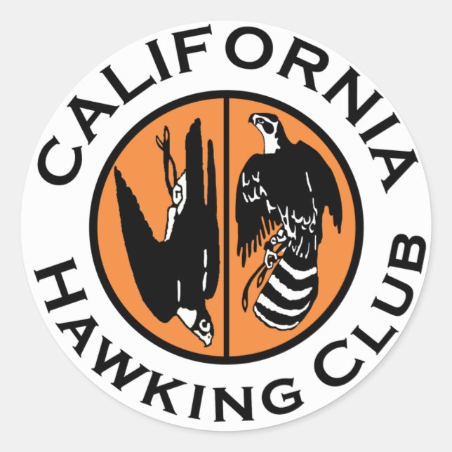 CHC Logo Printed Classic Round Sticker (Front)