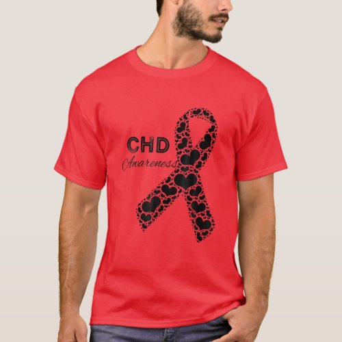 CHD Awareness Congenital Heart Defect Awareness T_Shirt
