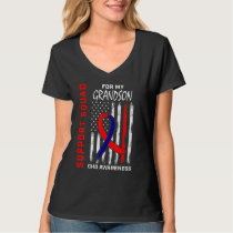 CHD Awareness Grandson Heart Disease Support Squad T-Shirt