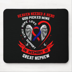 Chd Heart Disease Awareness In Memory Of Great Nep Mouse Pad