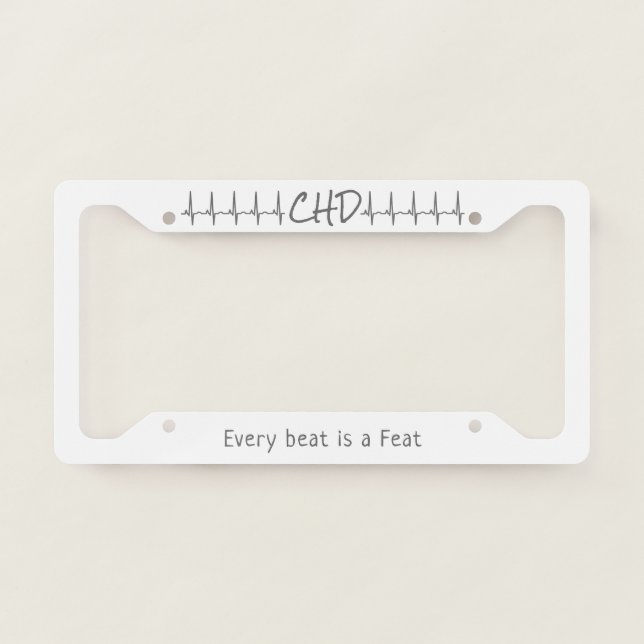 CHD License Plate Frame (Front)
