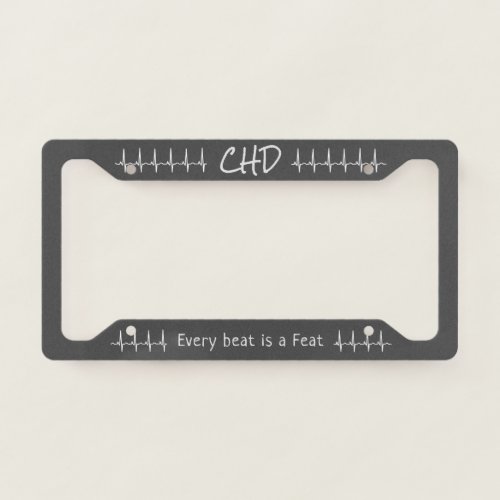 CHD License Plate Frame