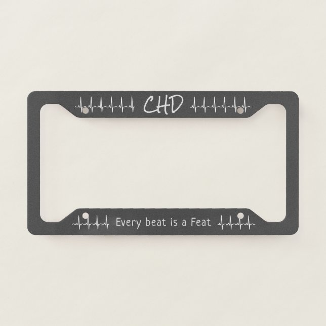 CHD License Plate Frame (Front)