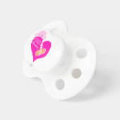 CHD Princess, Congenital Heart Defect, HLHS Pacifier (Front Right)