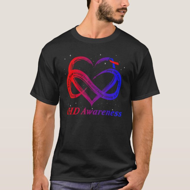 Chd Warrior Congenital Heart Defect Warrior T-Shirt (Front)