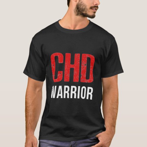 Chd Warrior Congenital Heart Disease Warrior T_Shirt