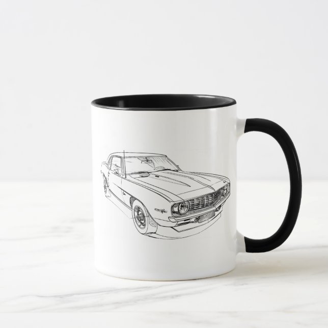 Che Camaro 1969 Z28 Mug (Right)