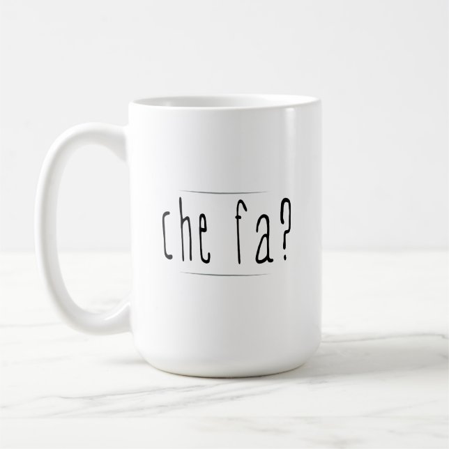 Che Fa? Coffee Mug (Left)