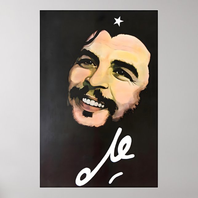 Che Guevara Art Cuban Print Cuba Poster (Front)