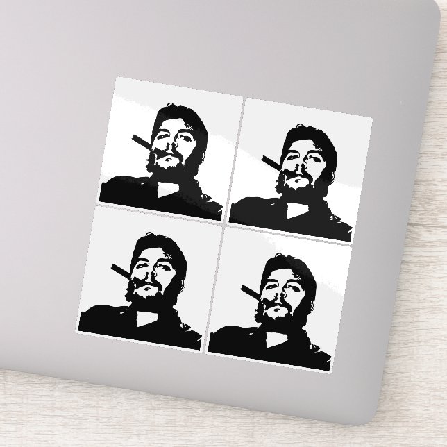 Che Guevara, Comandante, Revolution, Cuba, Havana Sticker (Detail)