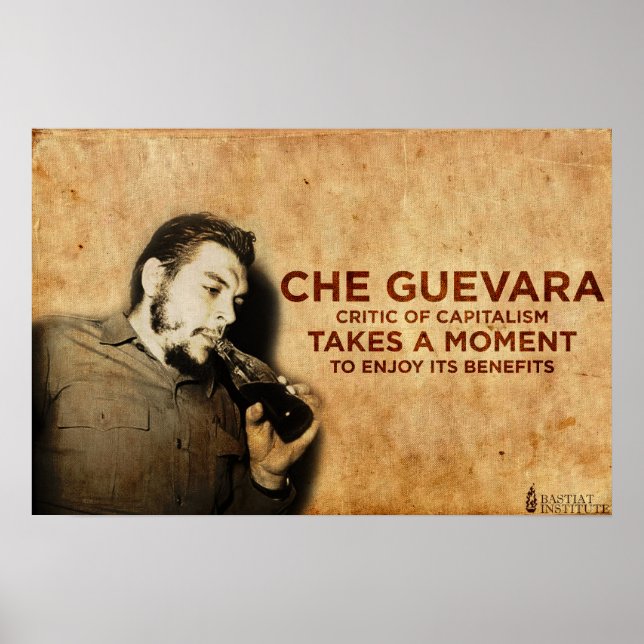 Che Guevara - Critic of Capitalism Poster (Front)