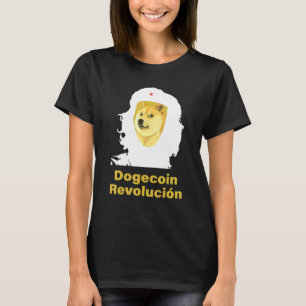 Che Guevara Dogecoin Revolucin T-Shirt
