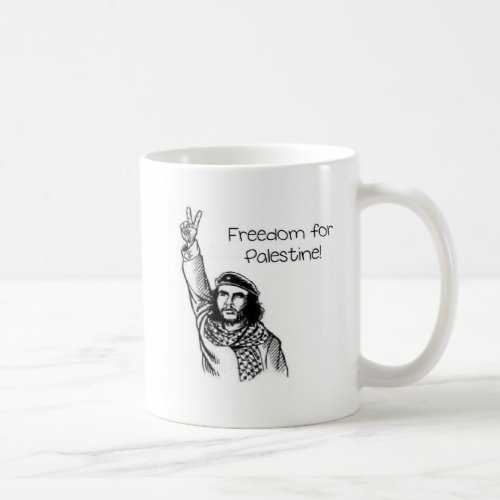 Che Guevara  Freedom for Palestine Coffee Mug