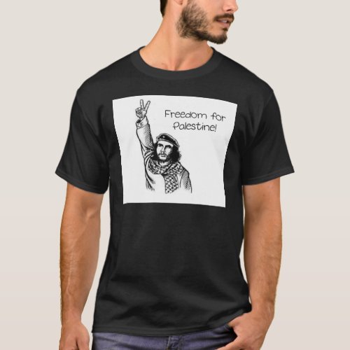 Che Guevara  Freedom for Palestine T_Shirt