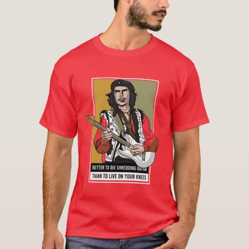 Che Guevara Hendrix T_Shirt