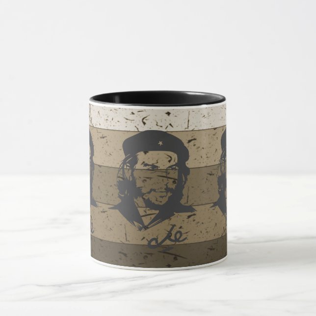 Che Guevara Icon: Revolutionary Leader & Military  Mug (Center)