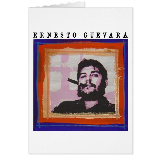 Che Guevara Paint Cards (Front)