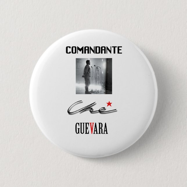 Che Guevara Pinback Button (Front)