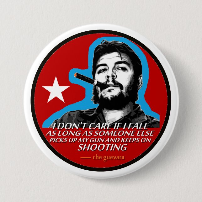Che Guevara Pinback Button (Front)