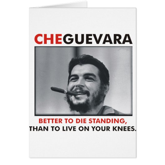 Che Guevara Products & Designs! Cards (Front)