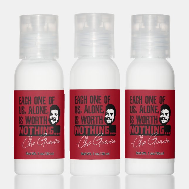 Che Guevara Quote - Each Alone Worth Nothing Hand Lotion (Set)