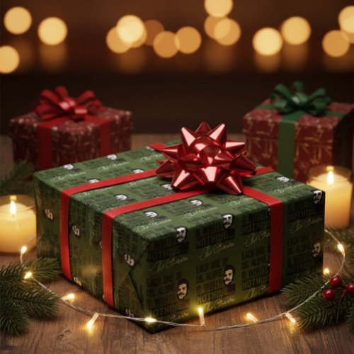 Che Guevara Quote - Each Alone Worth Nothing Wrapping Paper Che Guevara Quote - Each Alone Worth Nothing Wrapping Paper