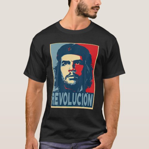 Che Guevara Revolucion T Shirt Hope Style