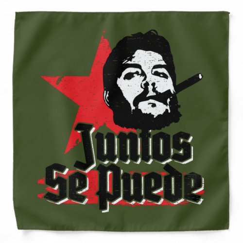 Che Guevara Revolutionary Quote Juntos Se Puede Bandana