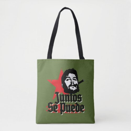 Che Guevara Revolutionary Quote Juntos Se Puede Tote Bag