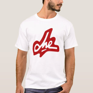 Che Guevara Signature - Red on White T-Shirt